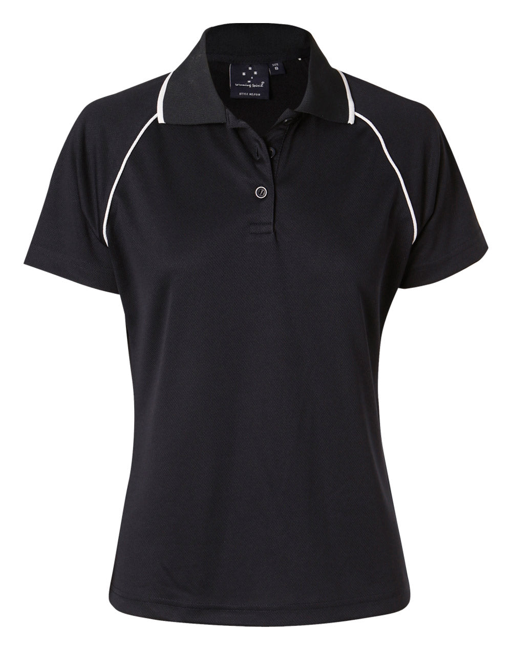 Champion Polo Ladies' - Navy/White - Front