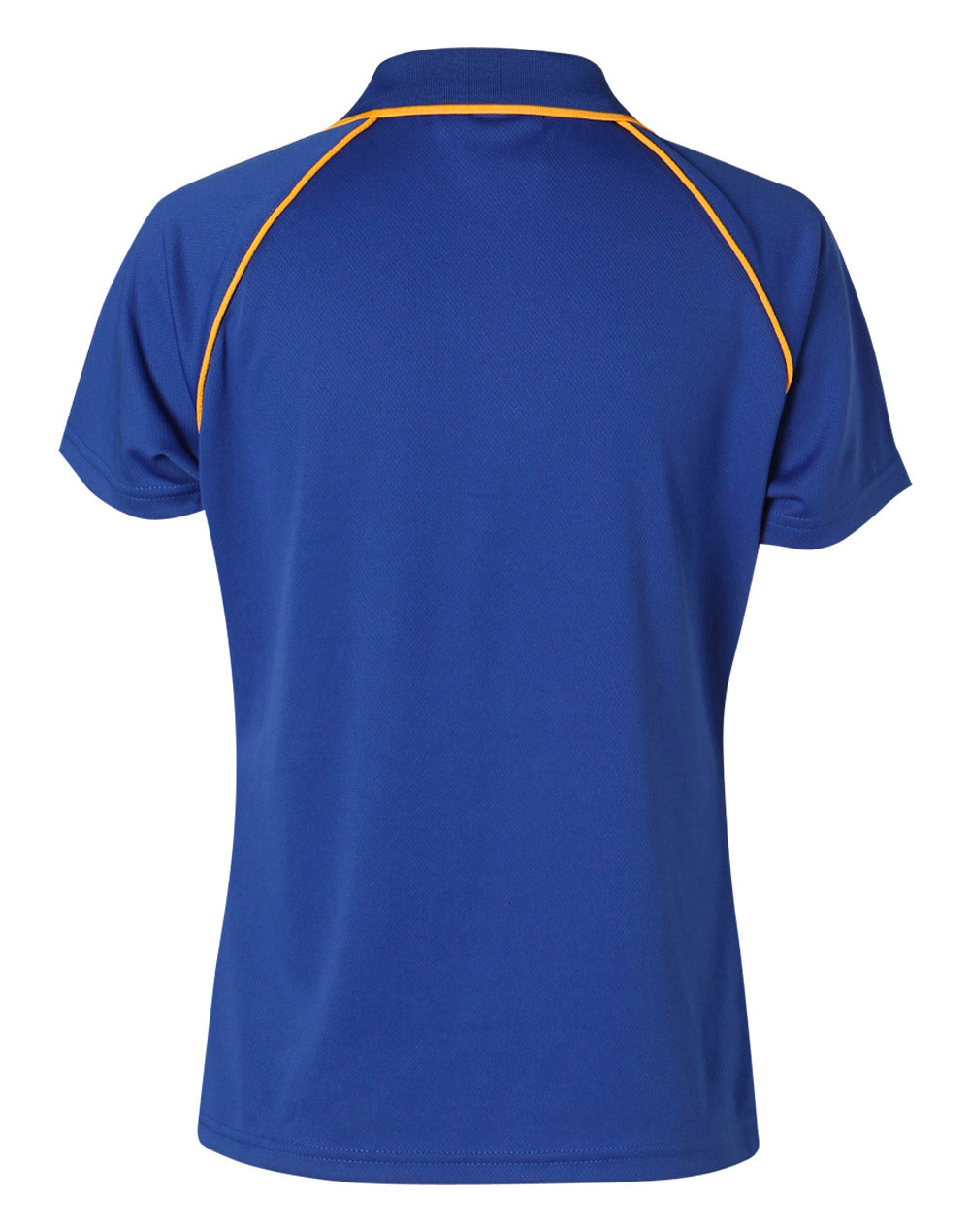 Champion Polo Men's - Royal/Gold - Back