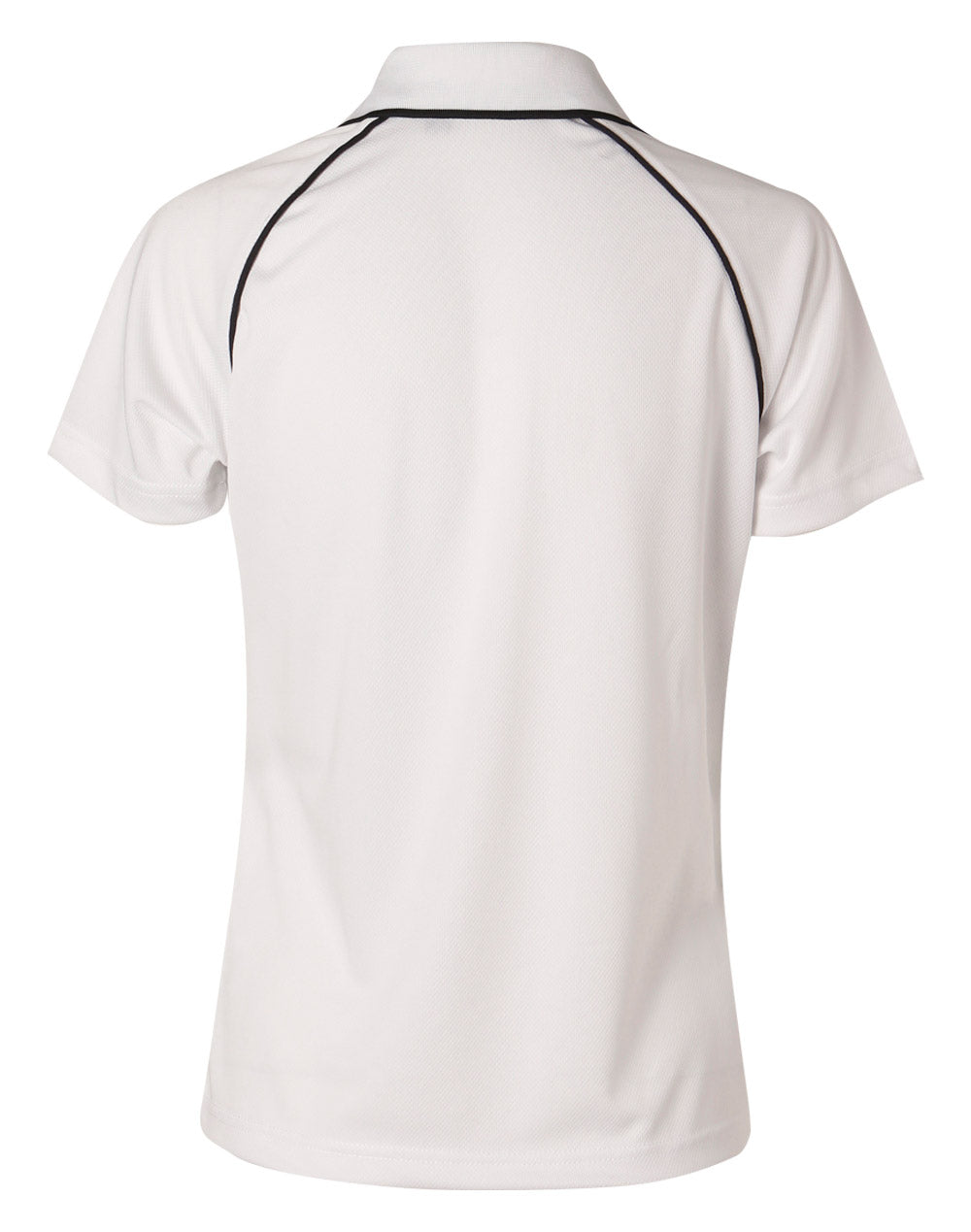 Champion Polo Men's - White/Navy - Back