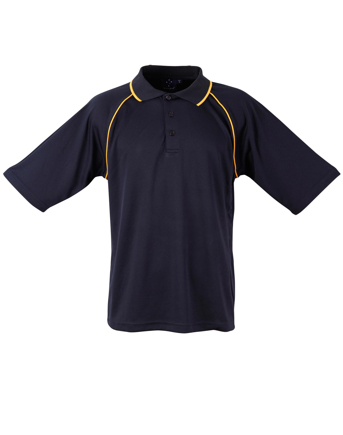 Champion Polo Men's - Navy/Gold - Front