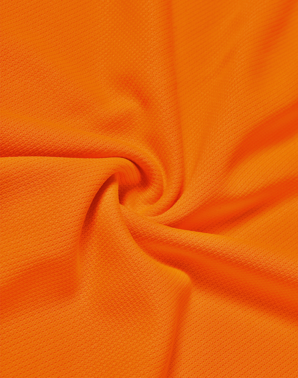 Unisex Cooldry® Vented Polo - Orange/Ash - Fabric