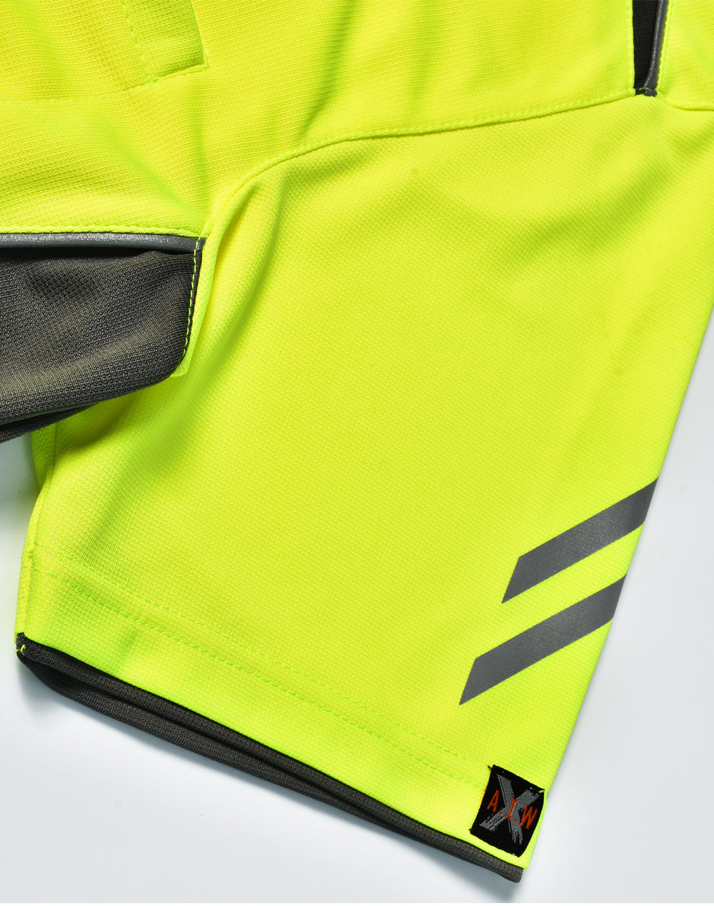 Unisex Cooldry® Vented Polo - Yellow/Ash - View