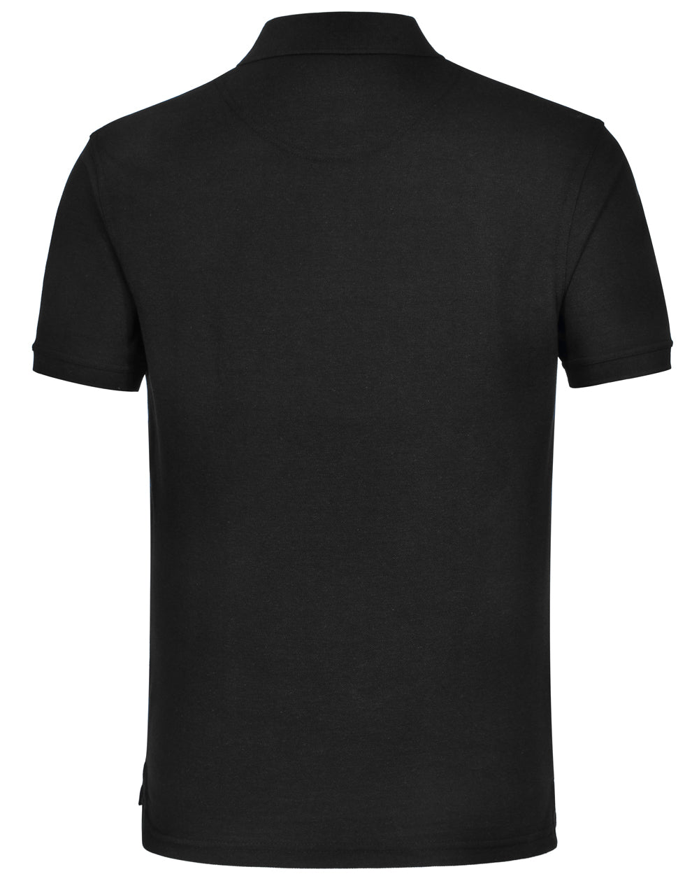 Delux Polo Men's - Black - Back
