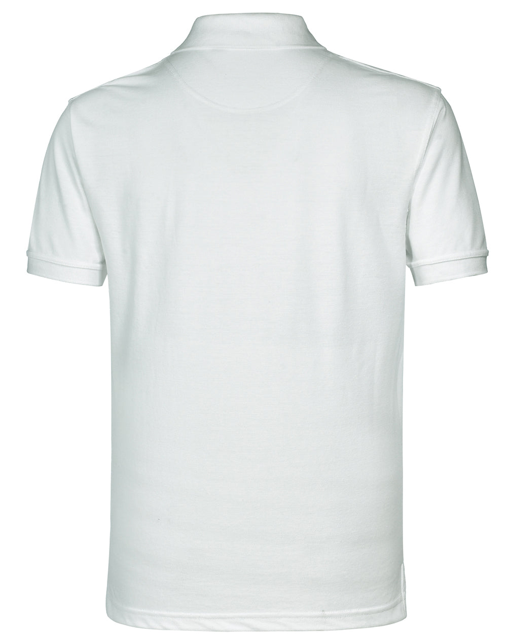 Delux Polo Men's - White - Back