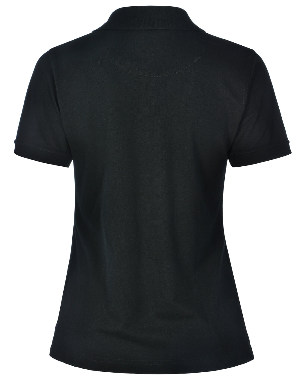 Delux Polo Ladies' - Black - Back