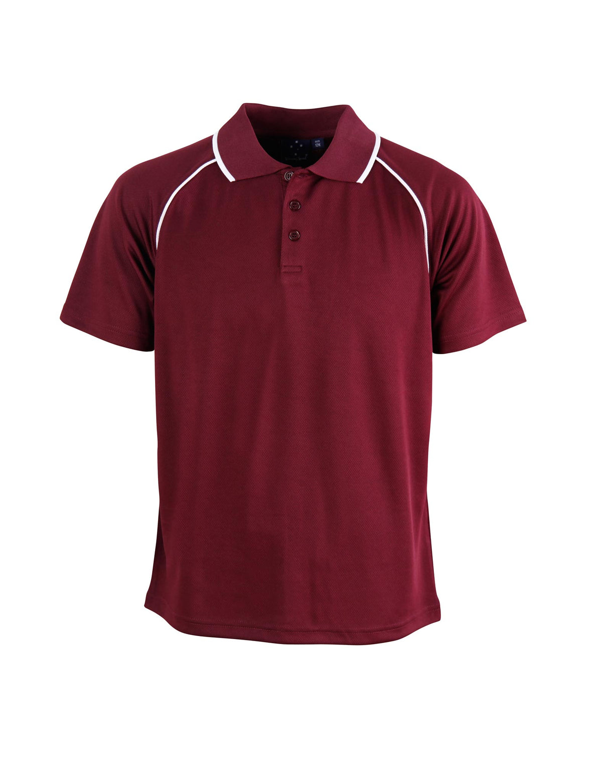 Champion Polo Kids - Maroon/White - Front