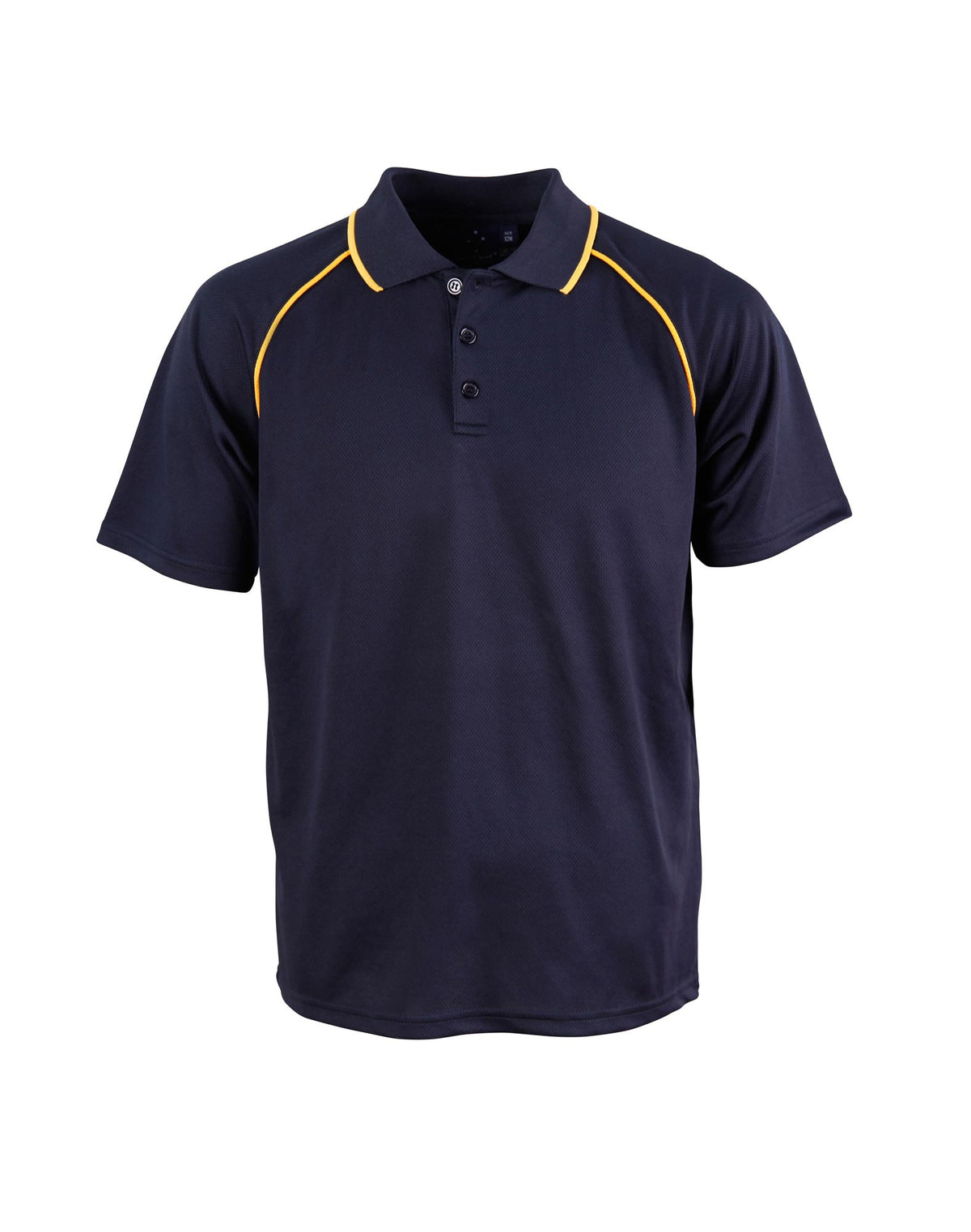 Champion Polo Kids - Navy/Gold - Front