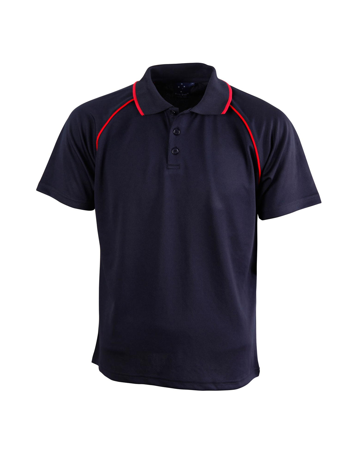 Champion Polo Kids - Navy/Red - Front