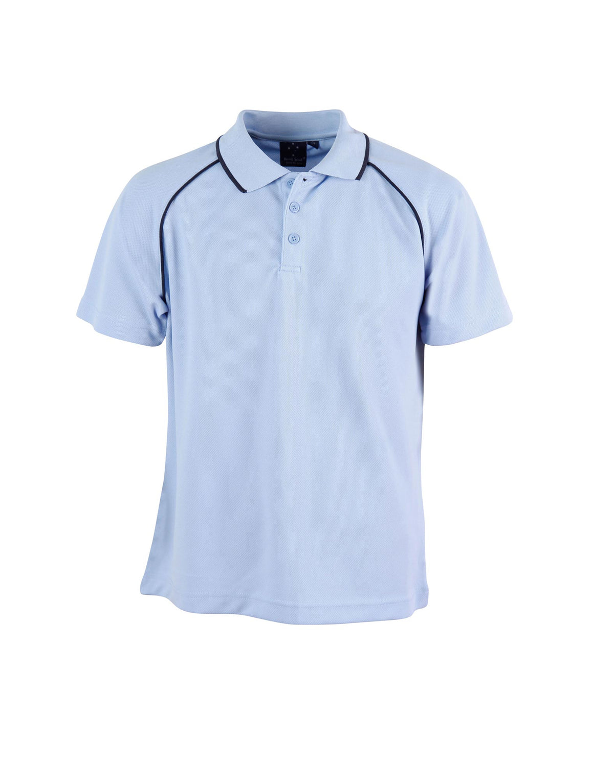 Champion Polo Kids - Skyblue/Navy - Front