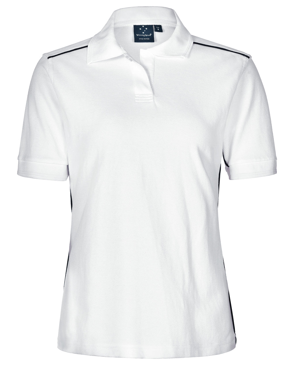 Cambridge Polo Men's - White/Navy - Front