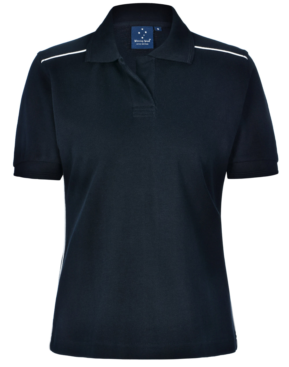Cambridge Polo Ladie's - Navy/White - Front