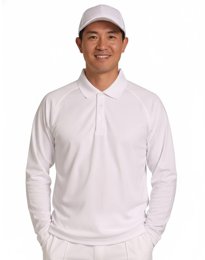 Cricket Polo Long Sleeve Men's