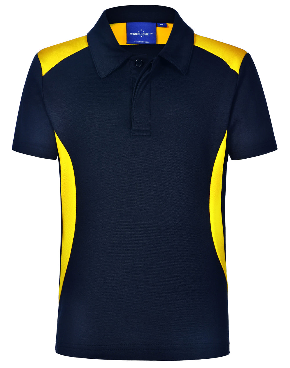 Winner Polo Kids - Navy/Gold - Front