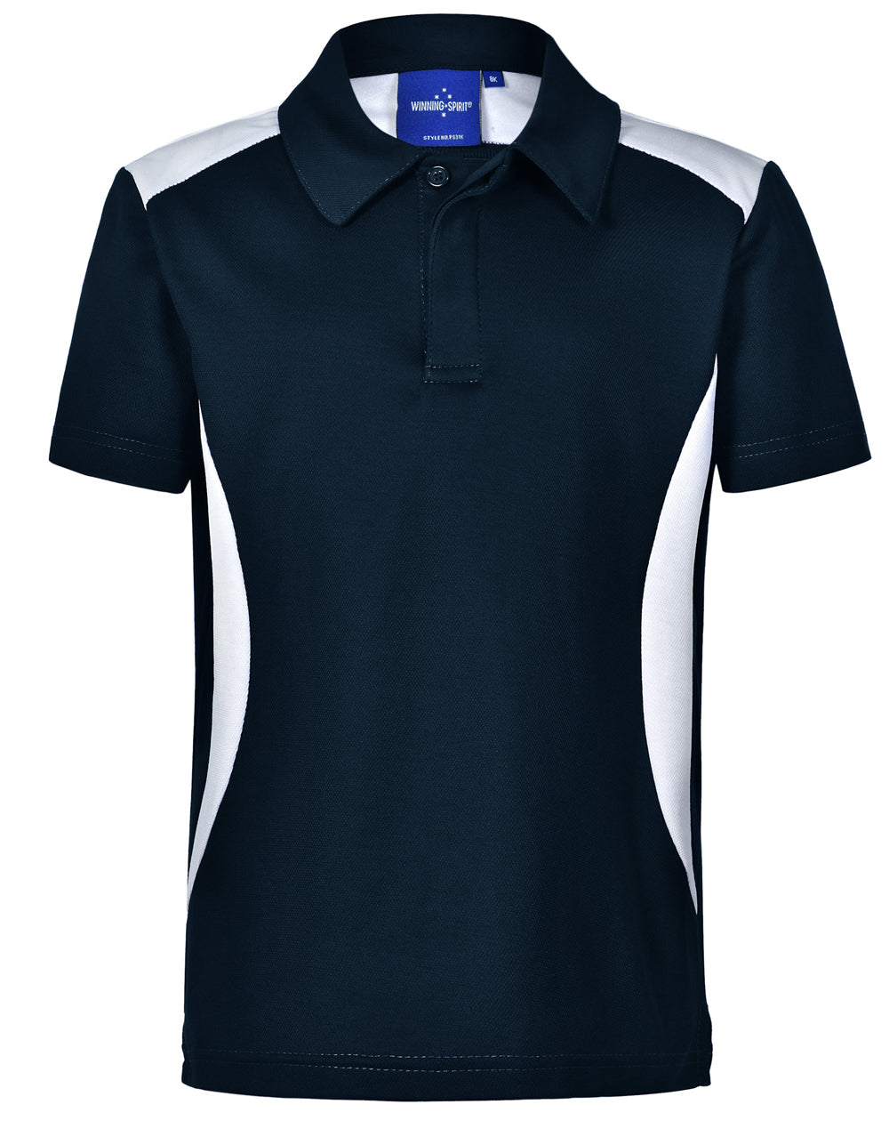 Winner Polo Kids - Navy/White - Front