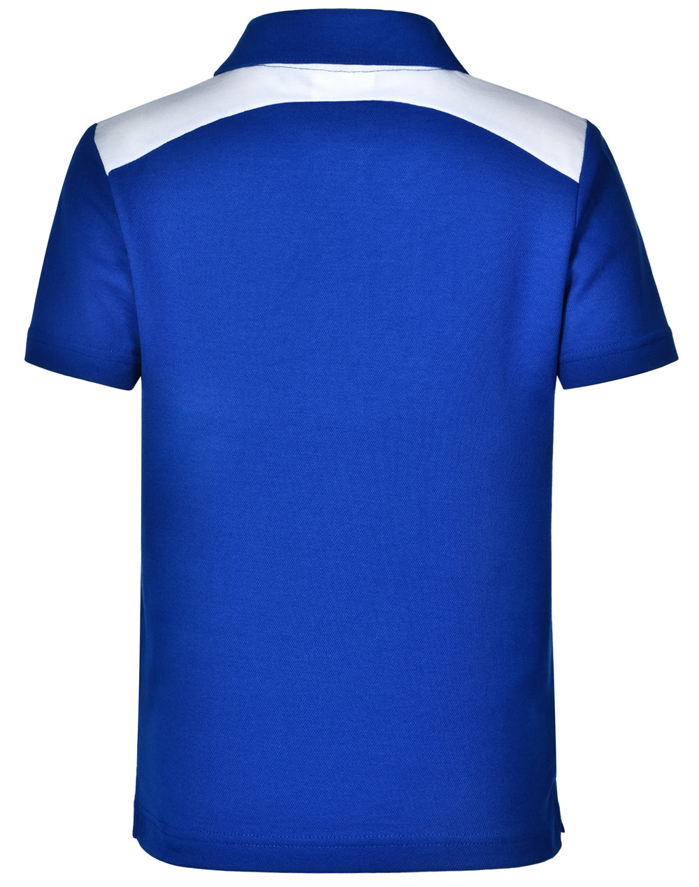 Winner Polo Kids - Royal/White - Back