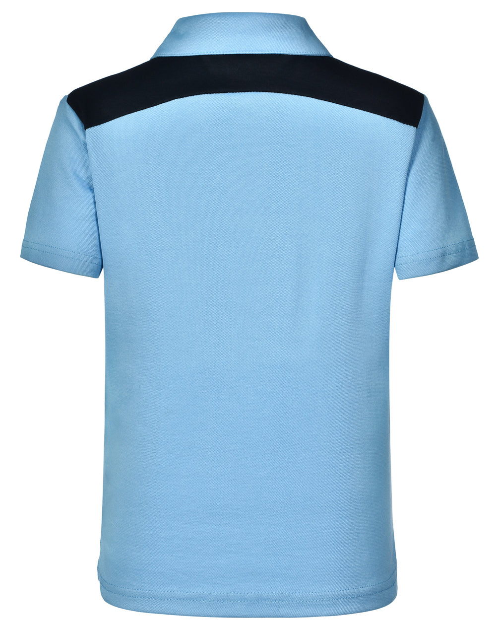 Winner Polo Kids - Skyblue/Navy - Back