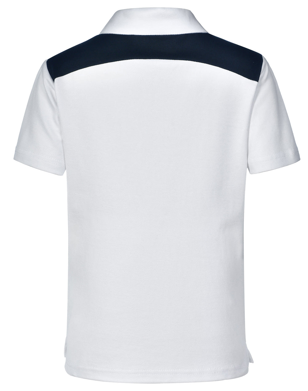 Winner Polo Kids - White/Navy - Back