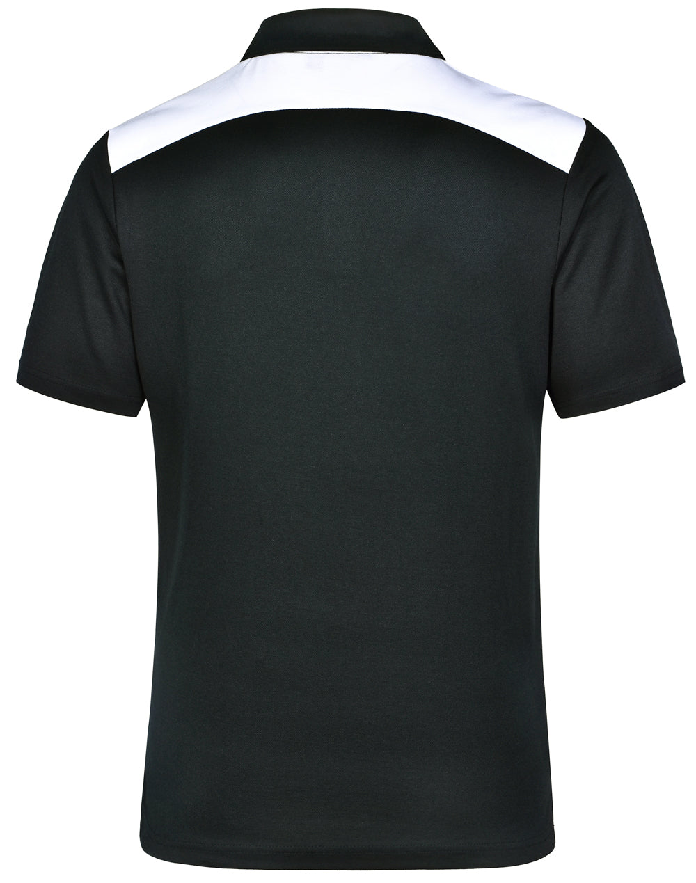 Winner Polo Men's - Black/White - Back