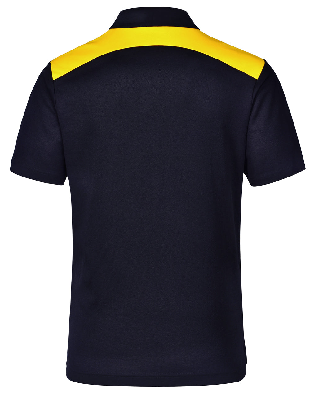 Winner Polo Men's - Navy/Gold - Back