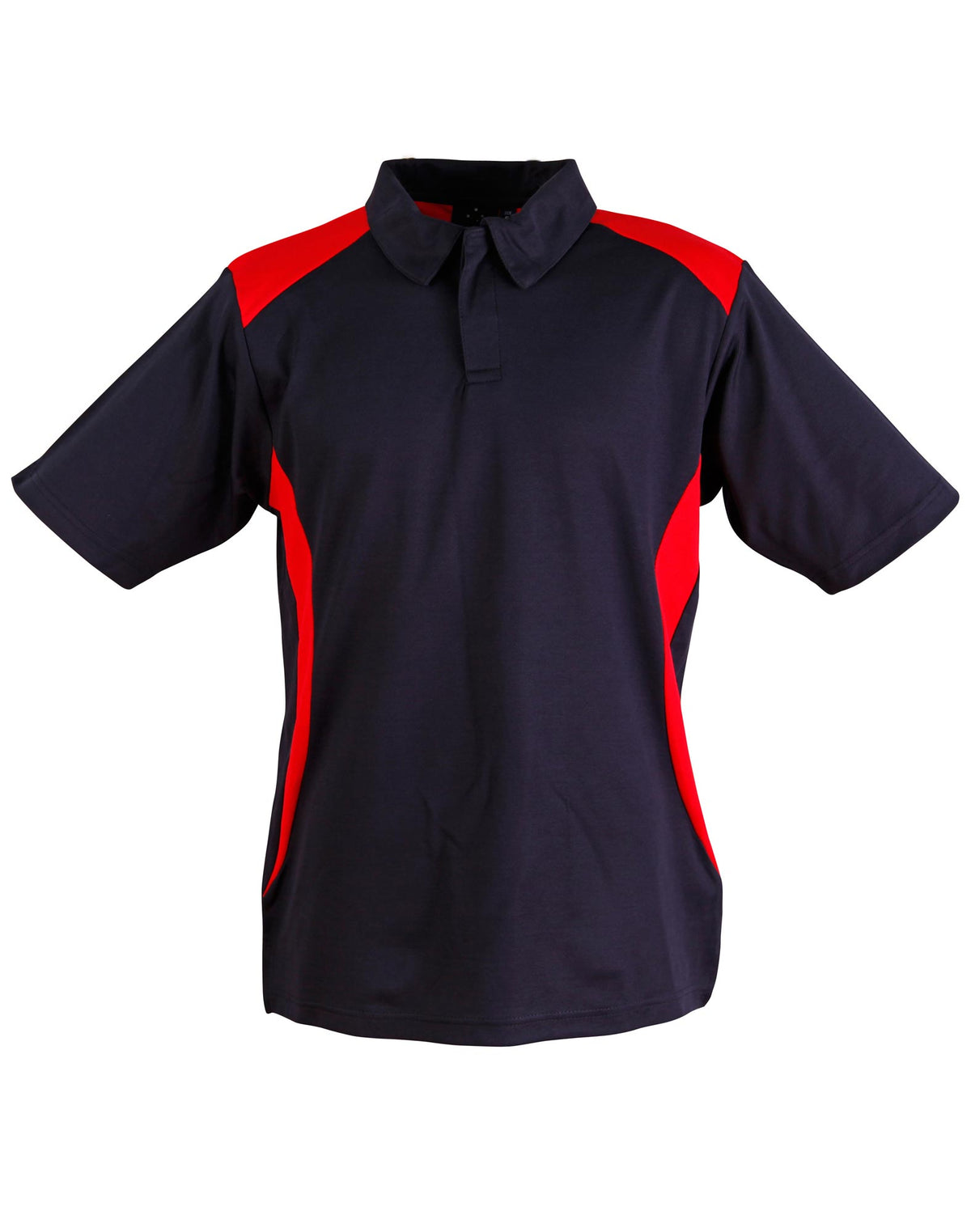 Winner Polo Men's - Navy/Red - Front