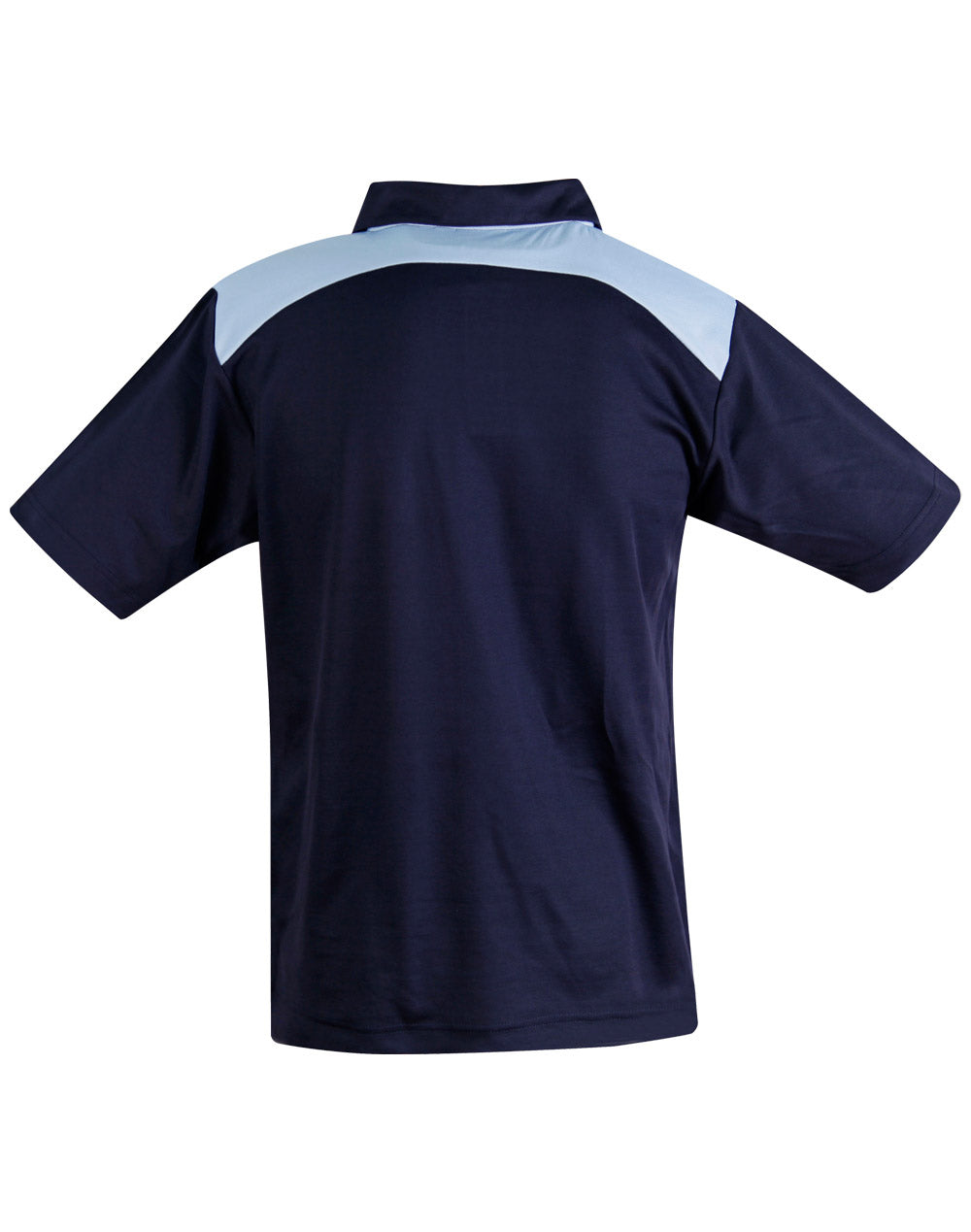 Winner Polo Kids - Navy/Skyblue - Back