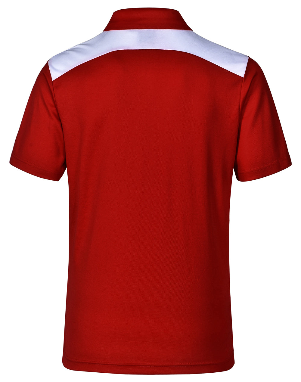 Winner Polo Men's - Red/White - Back