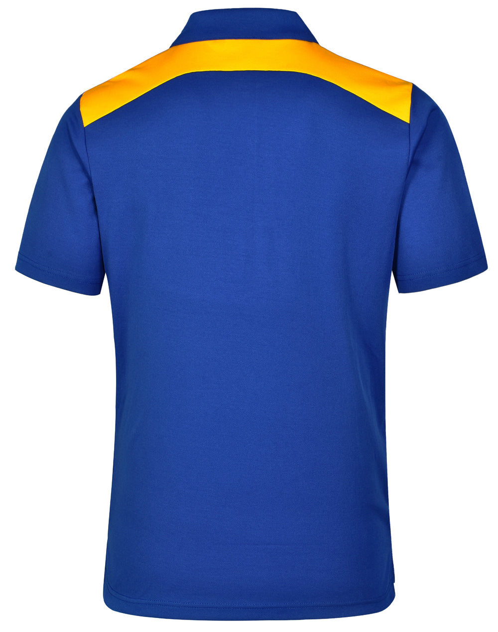 Winner Polo Men's - Royal/Gold - Back