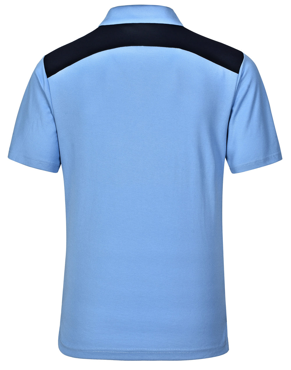 Winner Polo Men's - Skyblue/Navy - Back