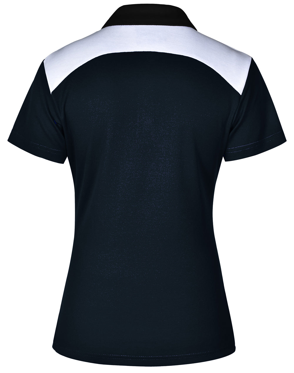 Winner Polo Ladies' - Navy/White - Back