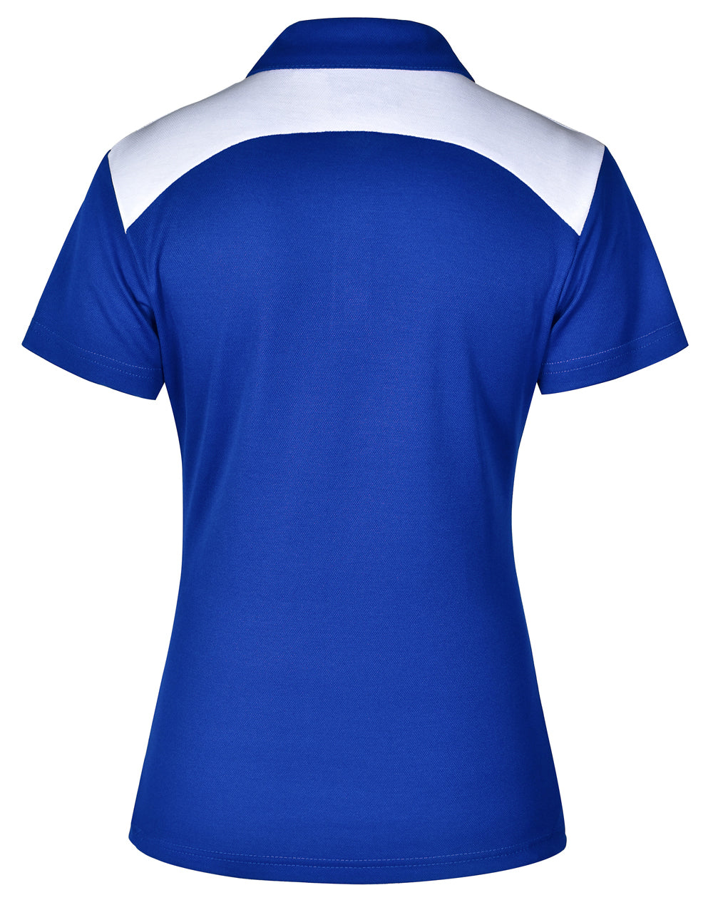 Winner Polo Ladies' - Royal/White - Back