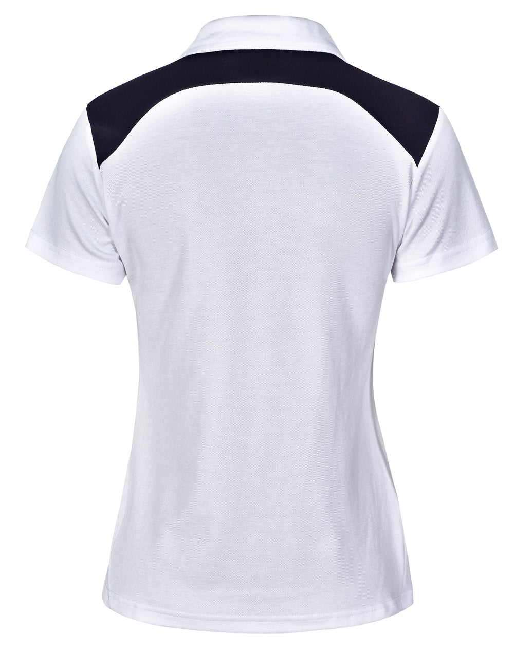 Winner Polo Ladies' - White/Navy - Back