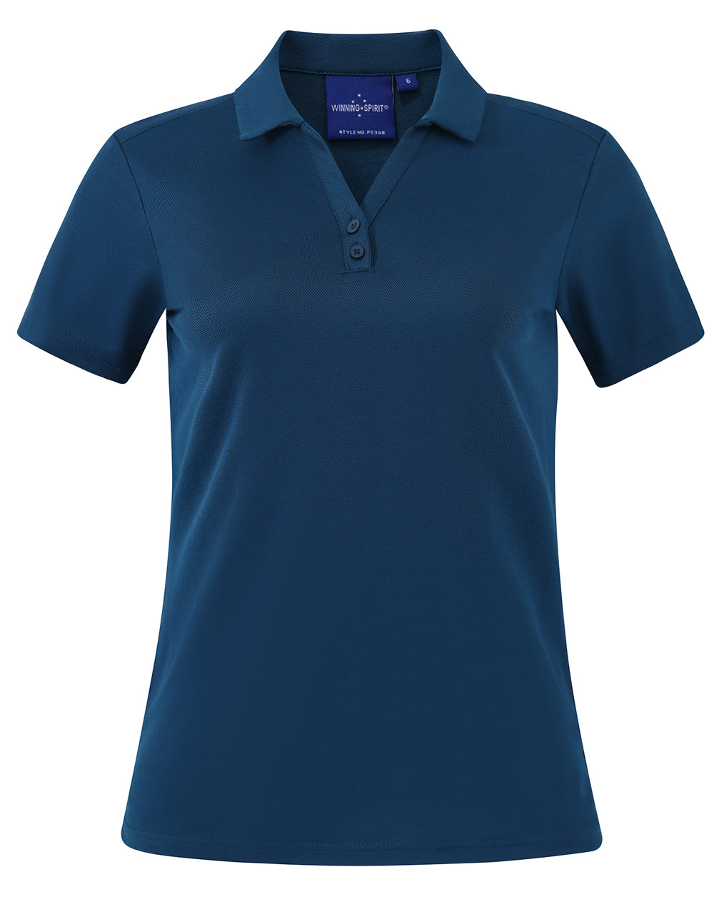 Victory Truedry® Short Sleeve Polo - Ocean Blue - Front