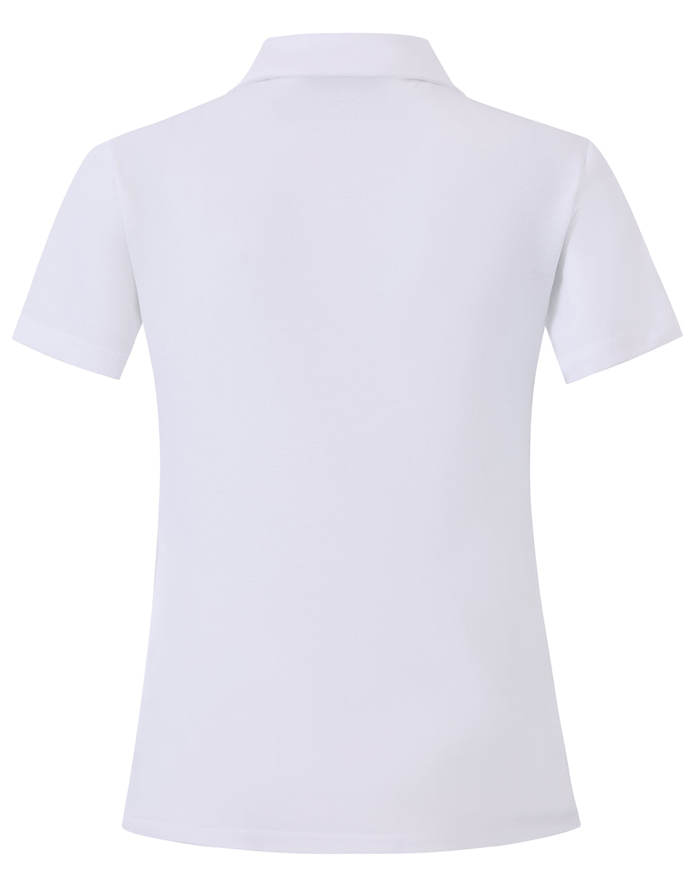 Victory Truedry® Short Sleeve Polo - White - Back