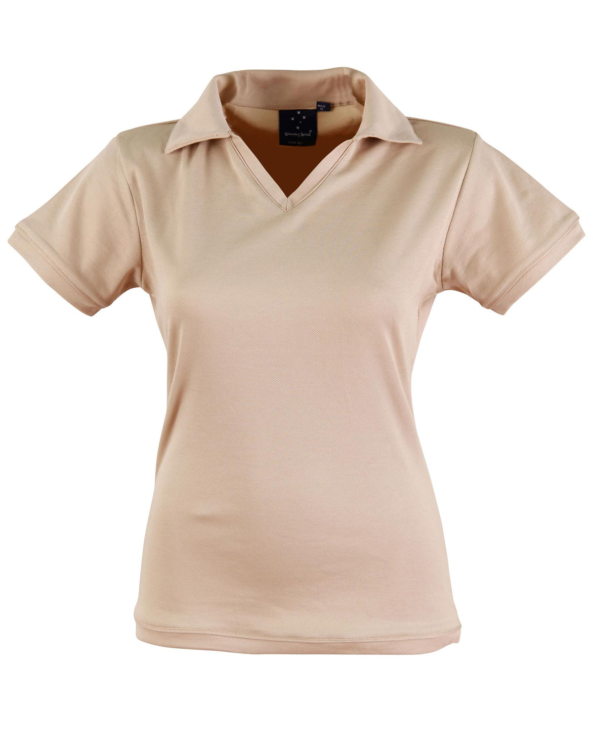 Victory Polo Ladies' - Beige - Front