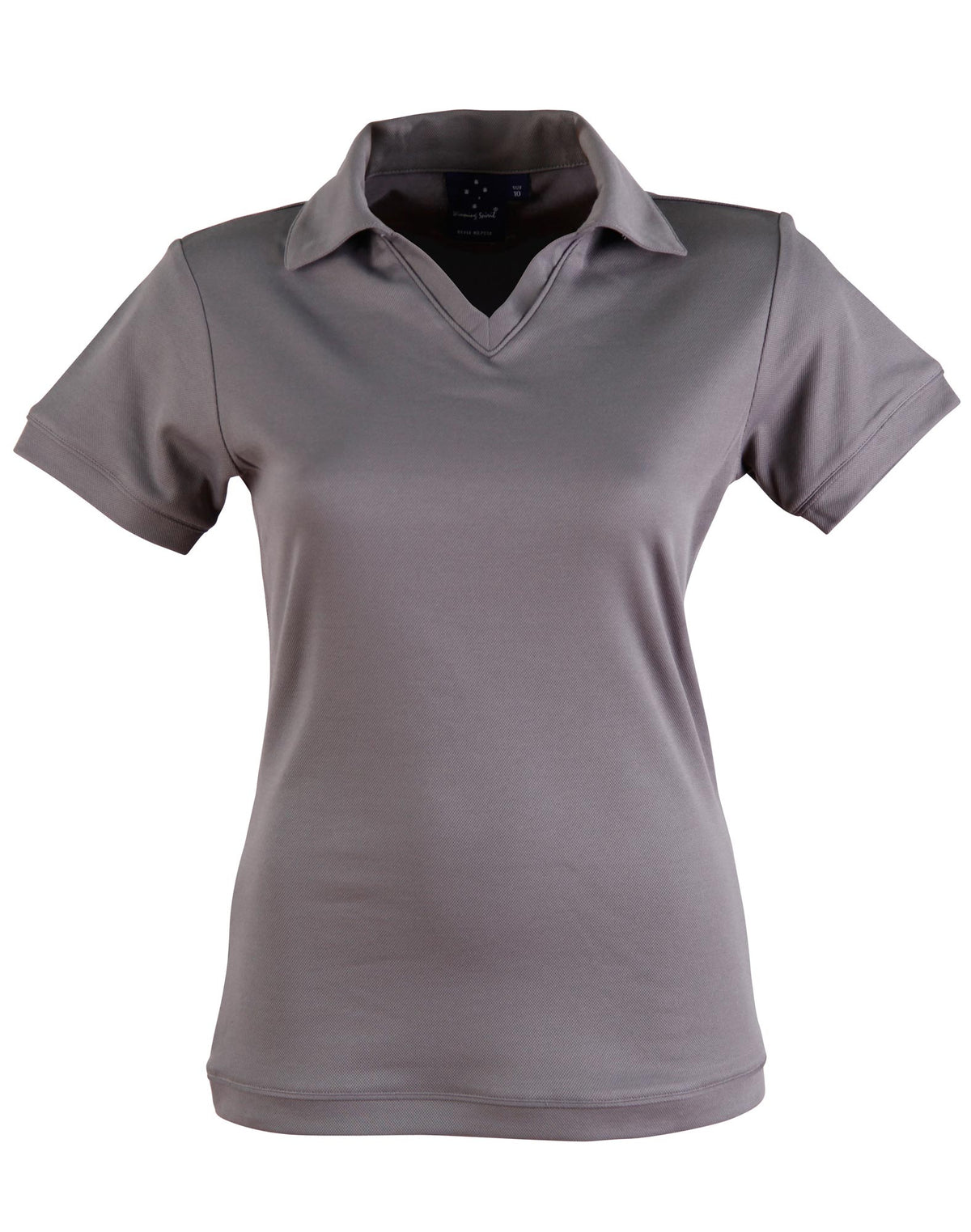 Victory Polo Ladies' - Steel Grey - Front