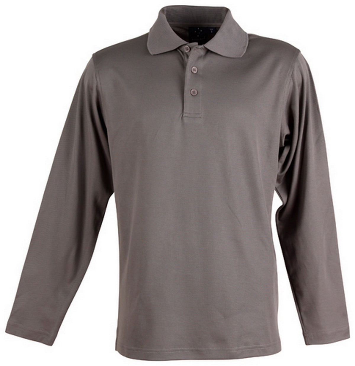 Victory Plus Polo - Steel Grey - Front