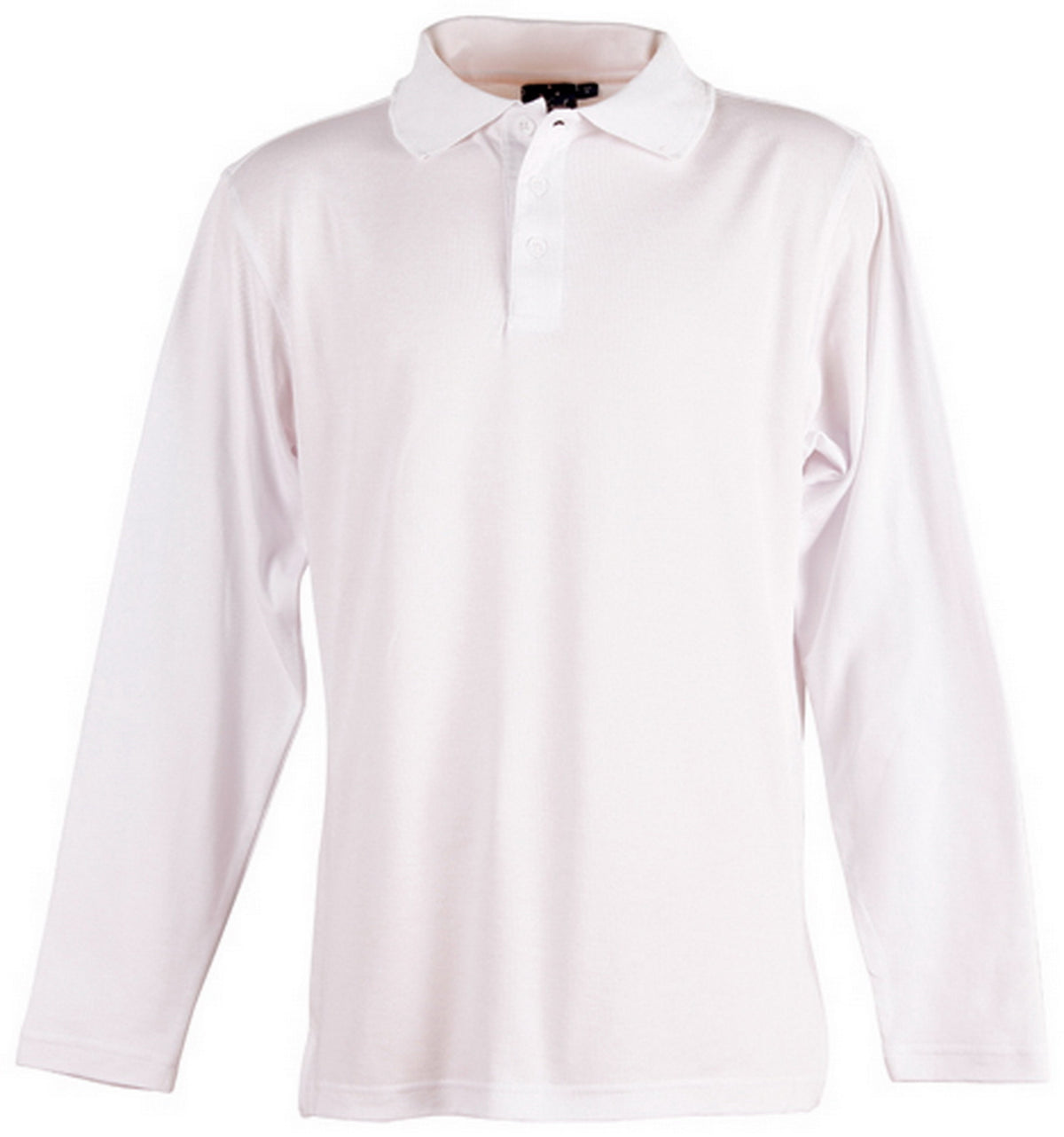 Victory Plus Polo - White - Front