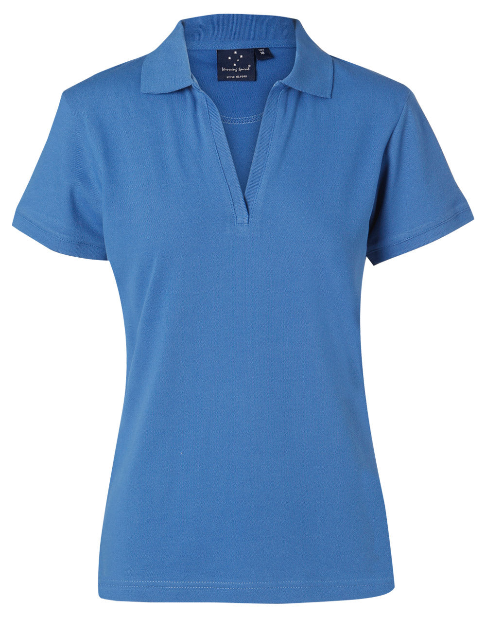 Longbeach Polo Ladies - Azure Blue - Front