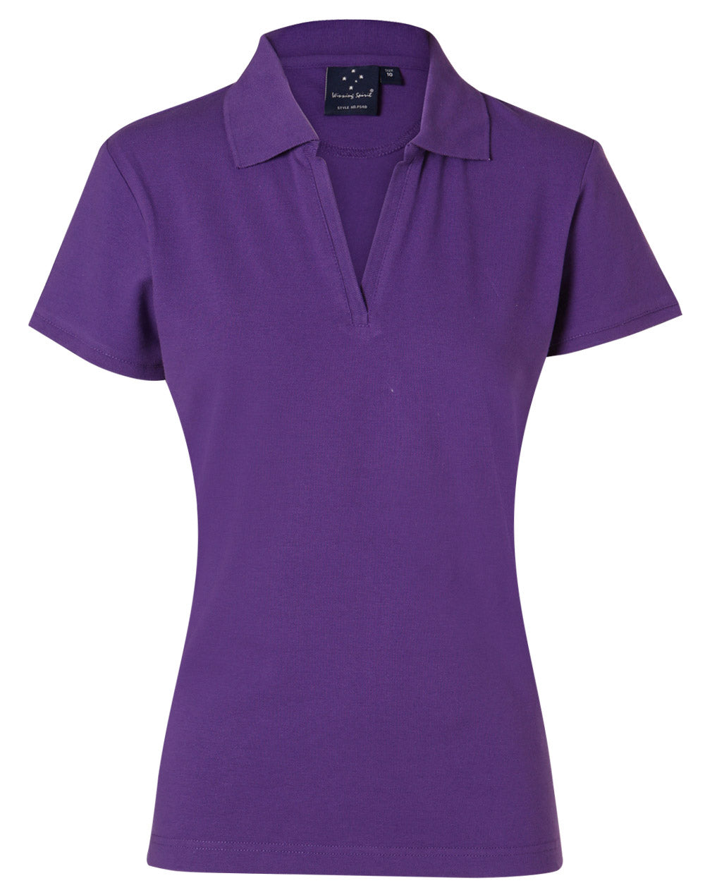 Longbeach Polo Ladies - Purple - Front