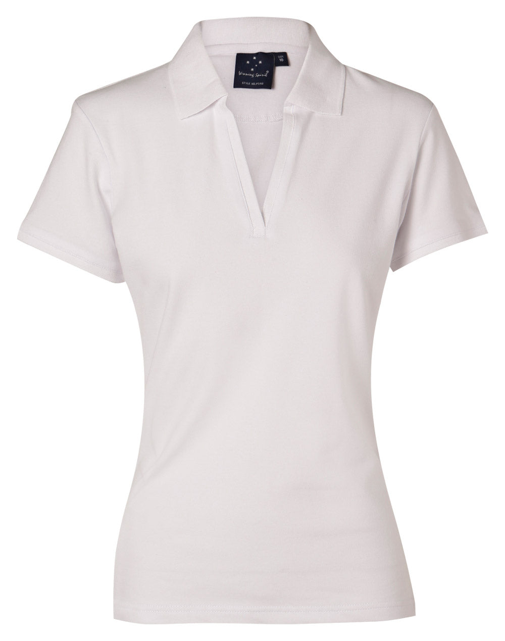 Longbeach Polo Ladies - White - Front