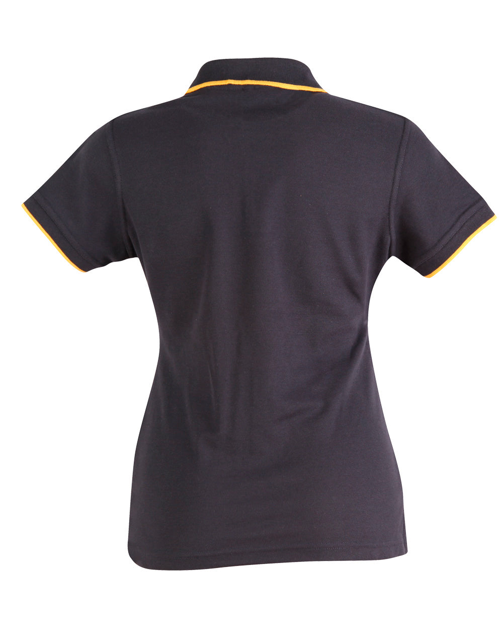 Liberty Polo Ladies - Navy/Gold - Back