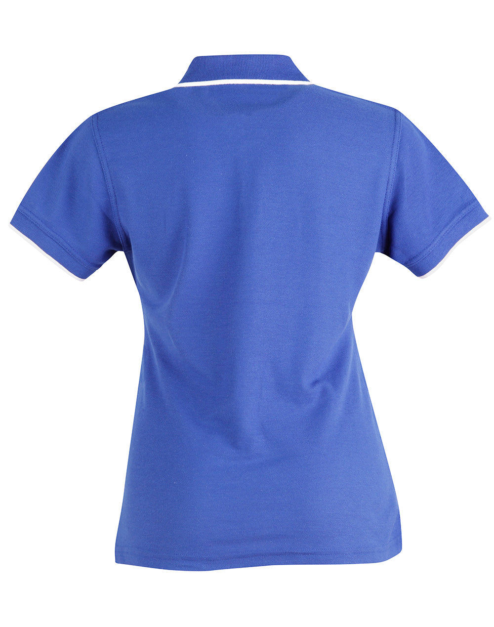 Liberty Polo Ladies - Royal/White - Back