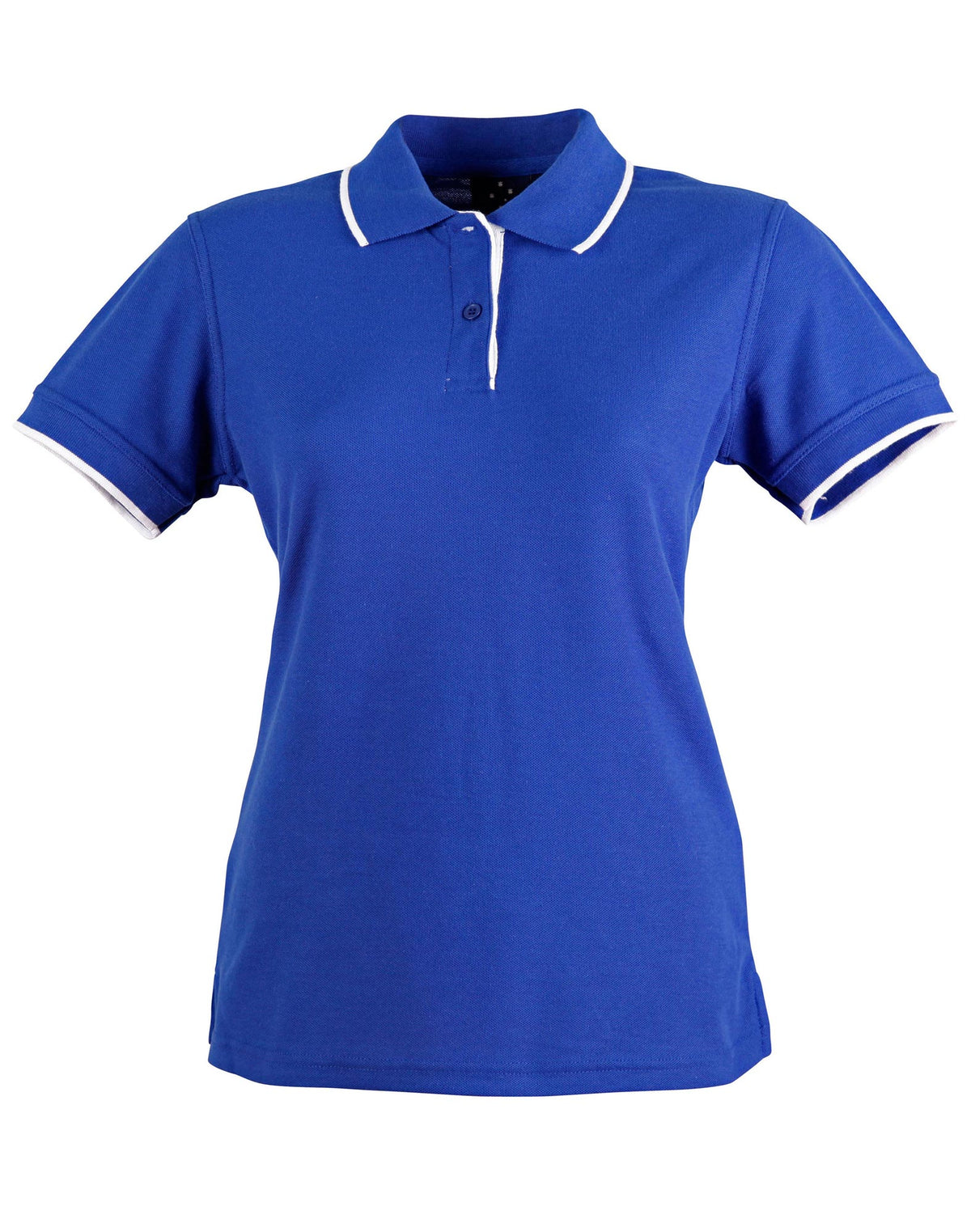 Liberty Polo Ladies - Royal/White - Front