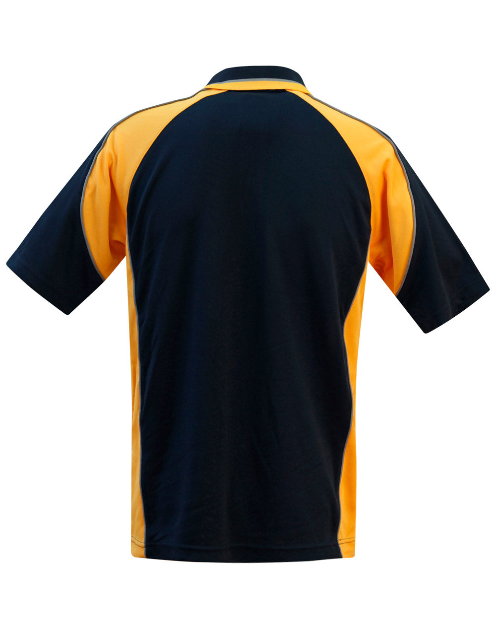 Mascot Polo Men's - Navy/Gold - Back