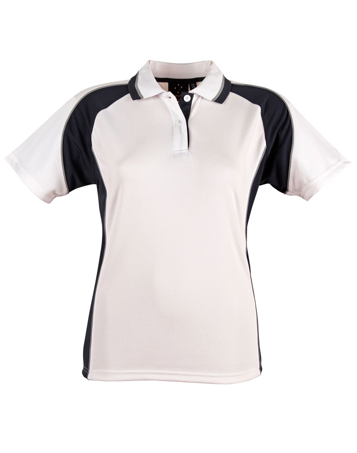 Mascot Ladies - White/Navy - Front