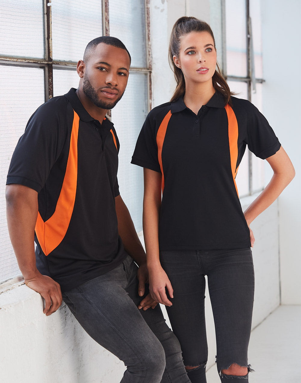 Olympian Ladie's - Black/Orange - View