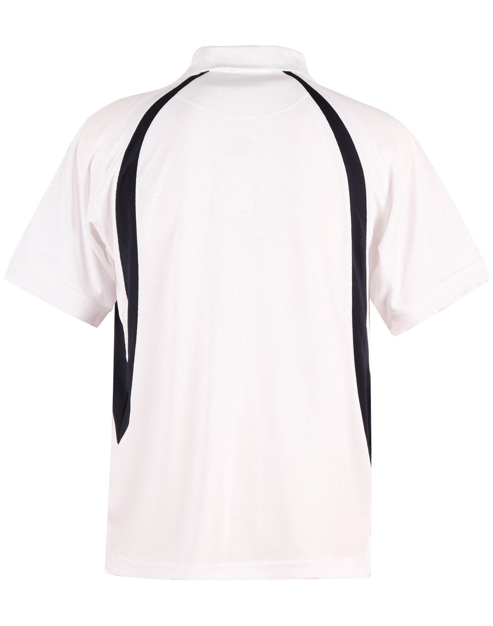 Olympian Polo Men's - White/Navy - Back