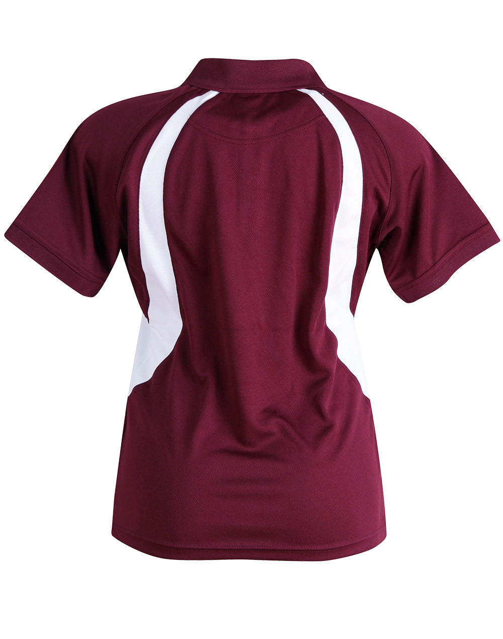 Olympian Ladie's - Maroon/White - Back