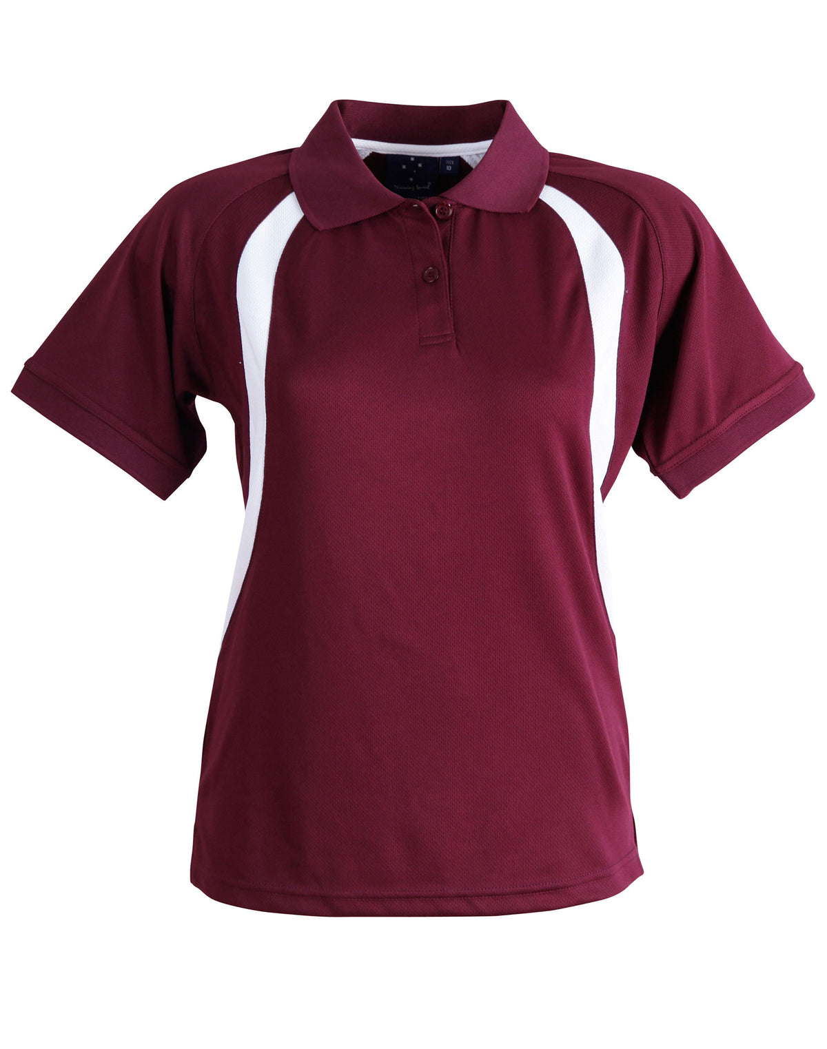 Olympian Ladie's - Maroon/White - Front