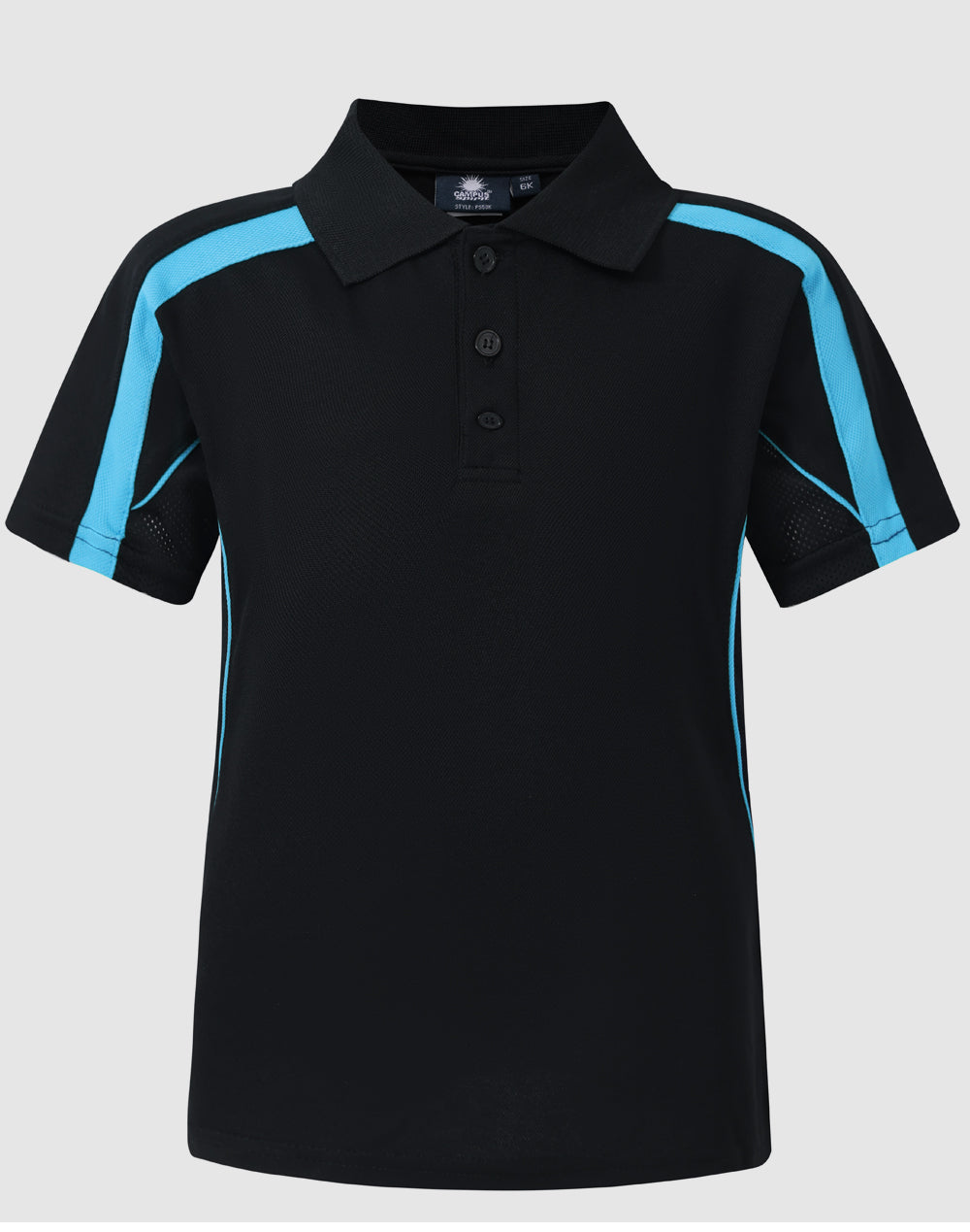 Legend Kids - Black/Aqua Blue - Front
